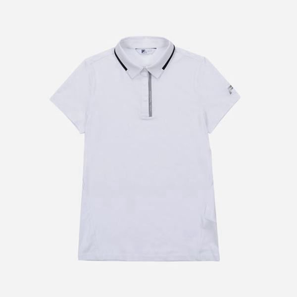 Fila Polokošeľa Damske Biele - Golf Basic Color S/S Vypredaj - Slovakia 46578-KMQS